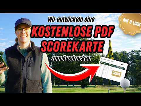 Kostenlose Golf-Scorekarte mit Vorgabe erstellen & drucken